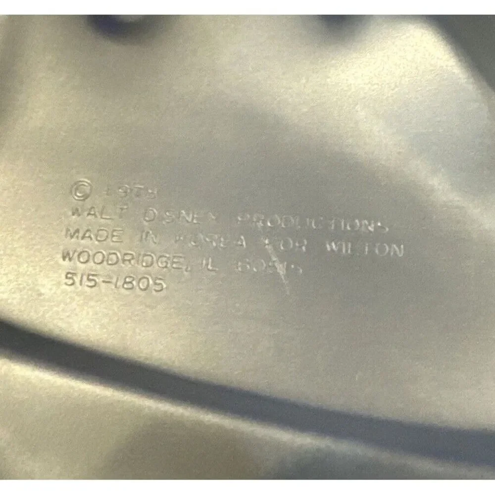 Vtg 1978 Wilton Disney Mickey Mouse Cake Pan‎ Mold 515-1805